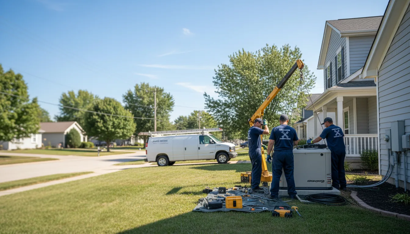 Generator Installation in Kettlersville, OH near me
